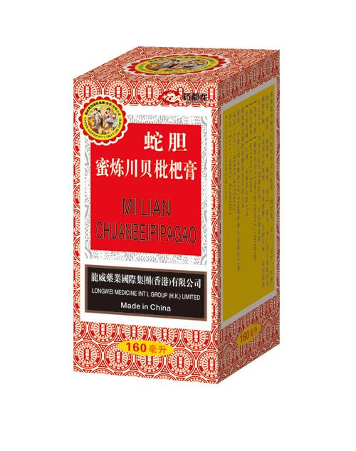 蛇胆蜜炼川贝枇杷膏150ml