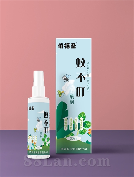 蚊不叮 草本驱蚊喷雾 30ml 100ml