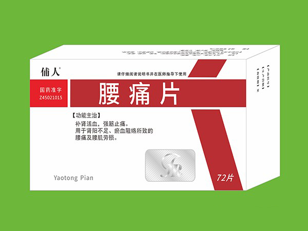 腰痛片（新品上市）